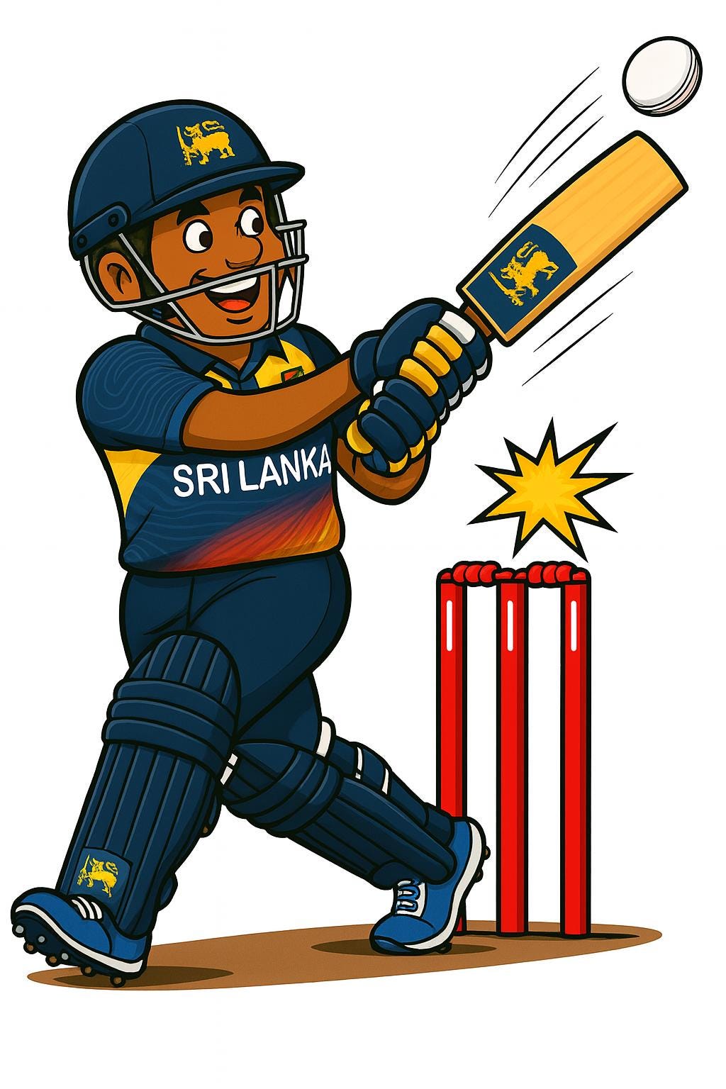 Personalized Sri Lanka Cricket Mug, Custom Fan Gift