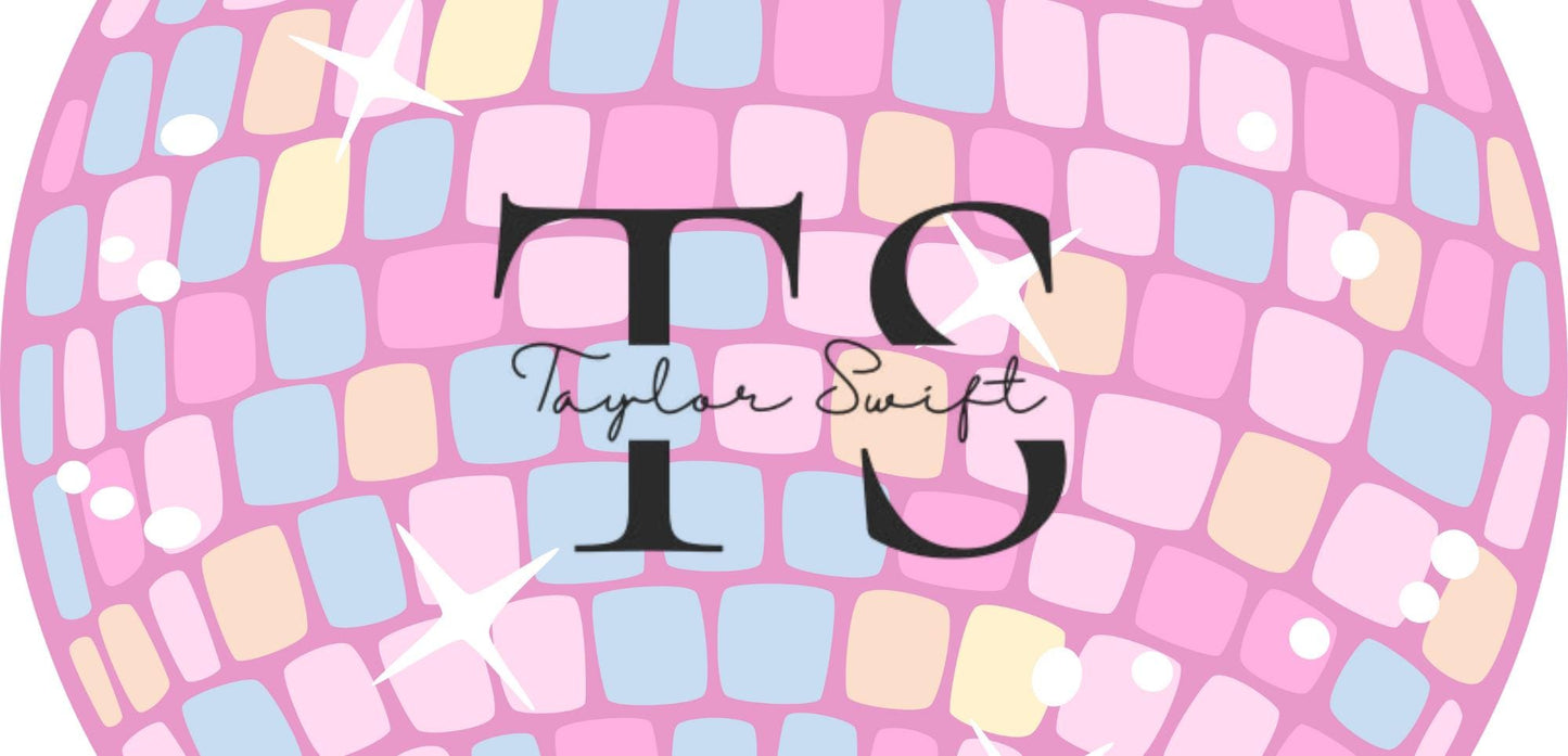 Taylor Swift Inspired Glitter Ball 11oz Mug – White Ceramic