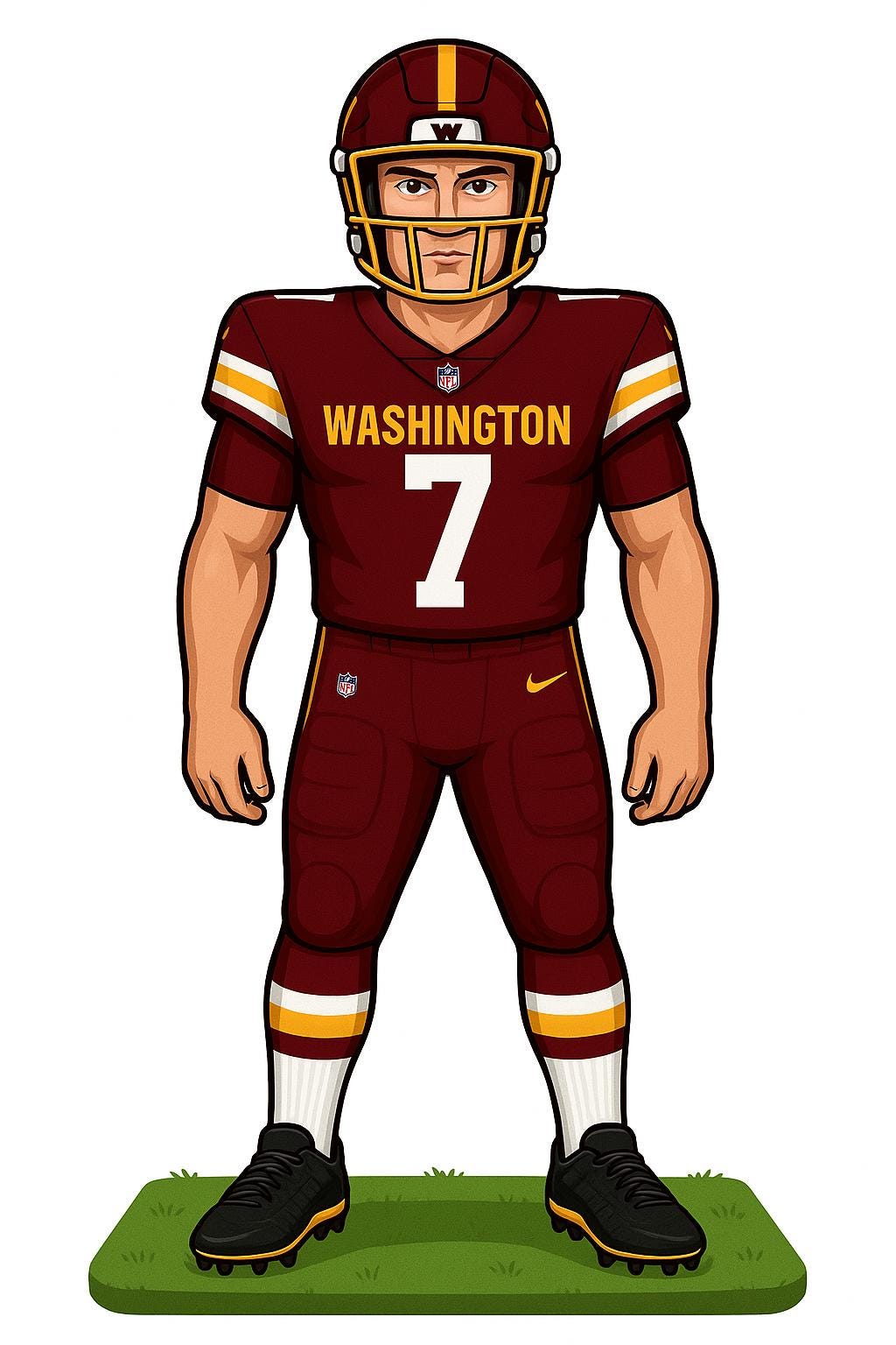 Personalized Washington Commanders Inspired Mug - Custom Name NFL Gift