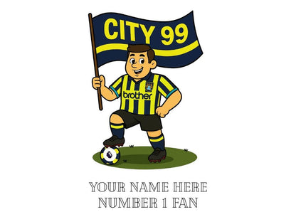 Personalised Manchester Ceramic Mug - Football Fan Gift