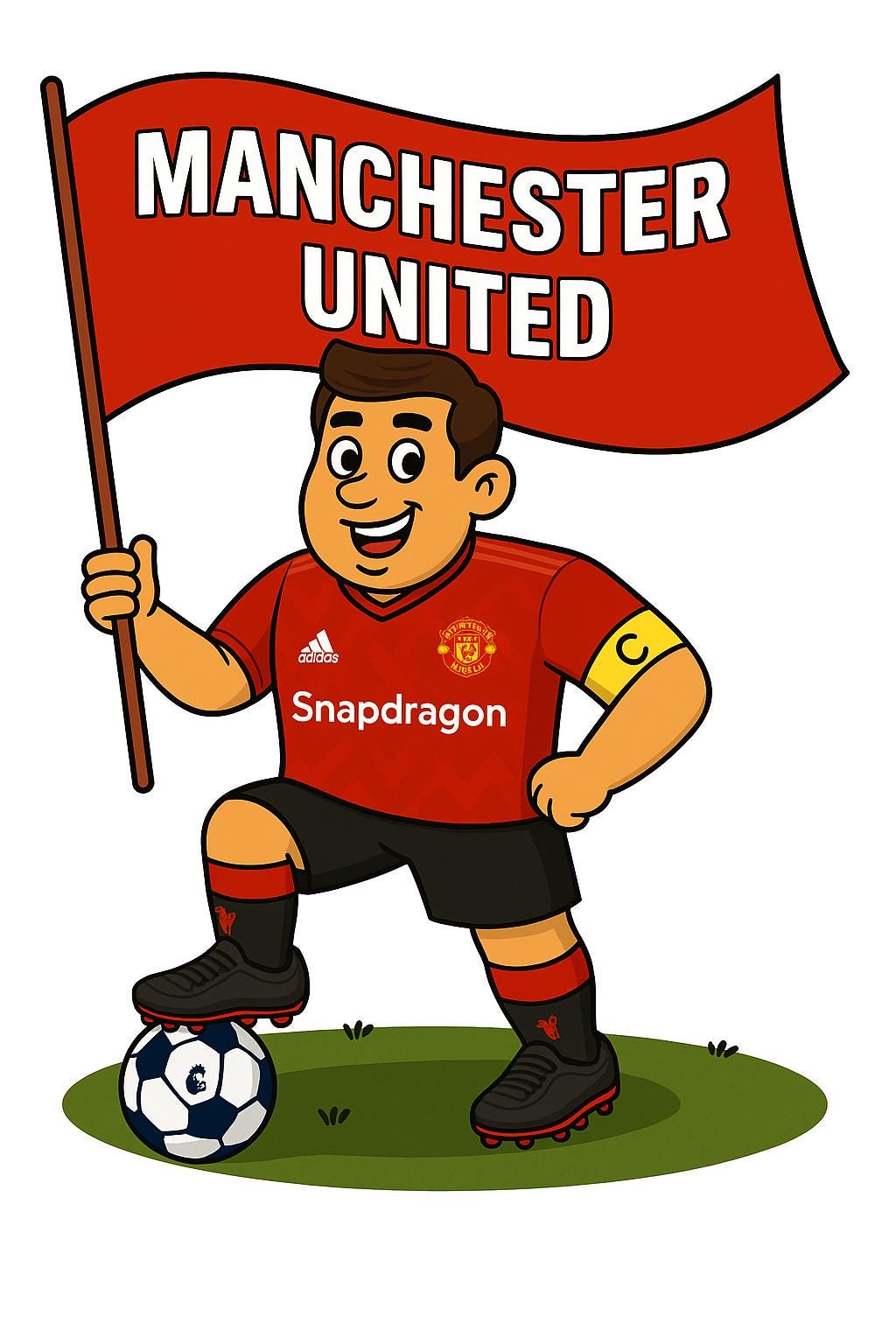 Personalised Manchester United Mug: Custom Football Gift, 3 Colours