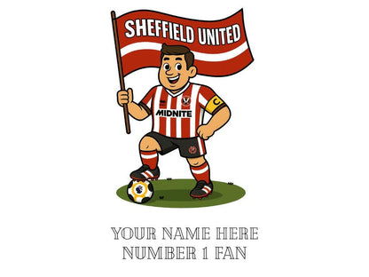 Personalised Sheffield Ceramic Mug - Football Fan Gift