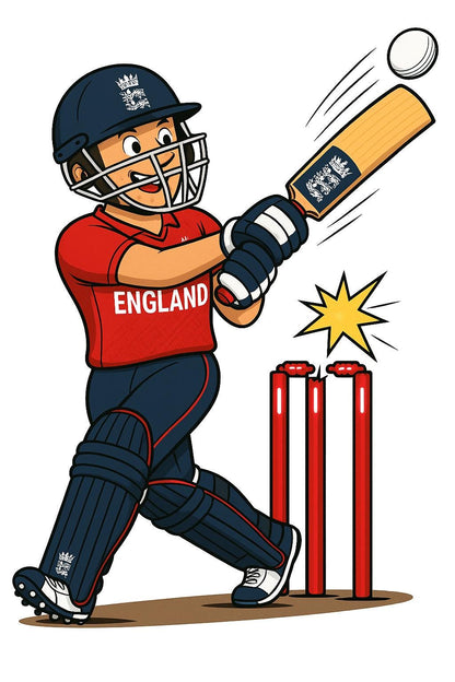 Personalized England Cricket Mug, T20 Fan Gift