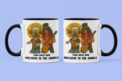 Guns N Roses inspired 11oz Mug – Personalised White Ceramic Boxed Mug