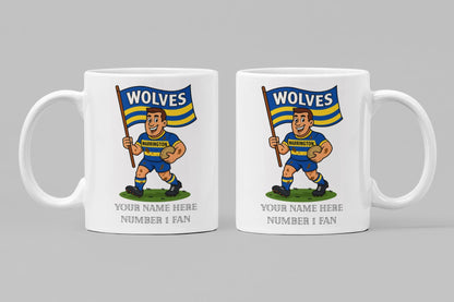 Warrington Wolves Rugby Mug – Personalized Fan Gift