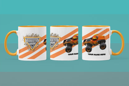 Personalised El Toro Loco Monster Truck Mug – 11oz Cup in 3 Colours