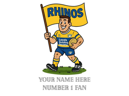 Leeds Rhinos Mug: Personalized Rugby Fan Gift