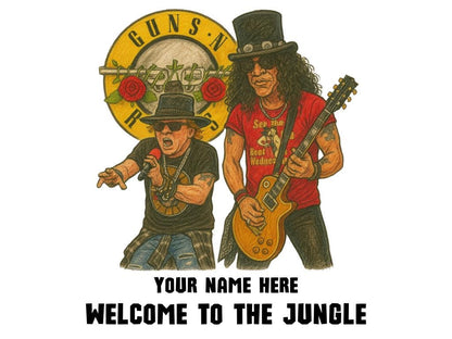 Guns N Roses inspired 11oz Mug – Personalised White Ceramic Boxed Mug