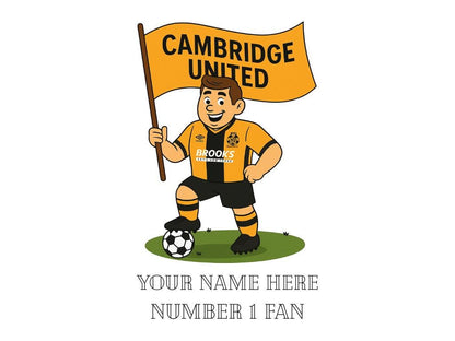 Personalised Cambridge Ceramic Mug: Custom Football Gift