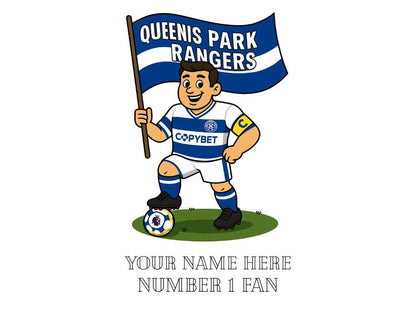 Personalised Queens Park Rangers Ceramic Mug - Football Fan Gift